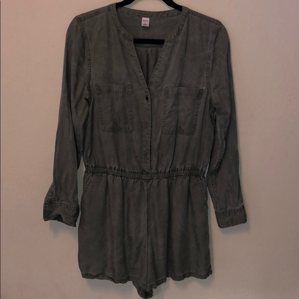 Old Navy Long Sleeve Romper